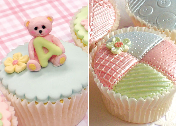 Katy Sue Designs Baby Teddy Bear Mold Cake Decorating Cupcakes