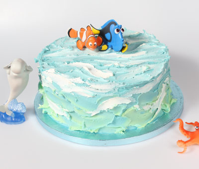 Sea Themed Birthday Cake - CakeCentral.com