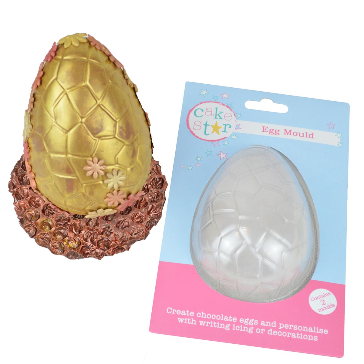 Cake Star Easter Egg Mould - Small | Craft Company
