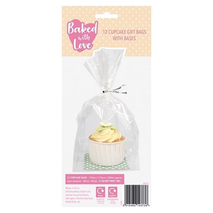 Cupcake Gift Bag and Base - from Baked with Love