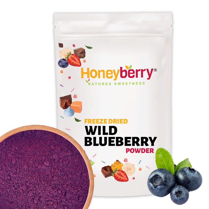 Honeyberry Freeze Dried Blueberry Powder 100g