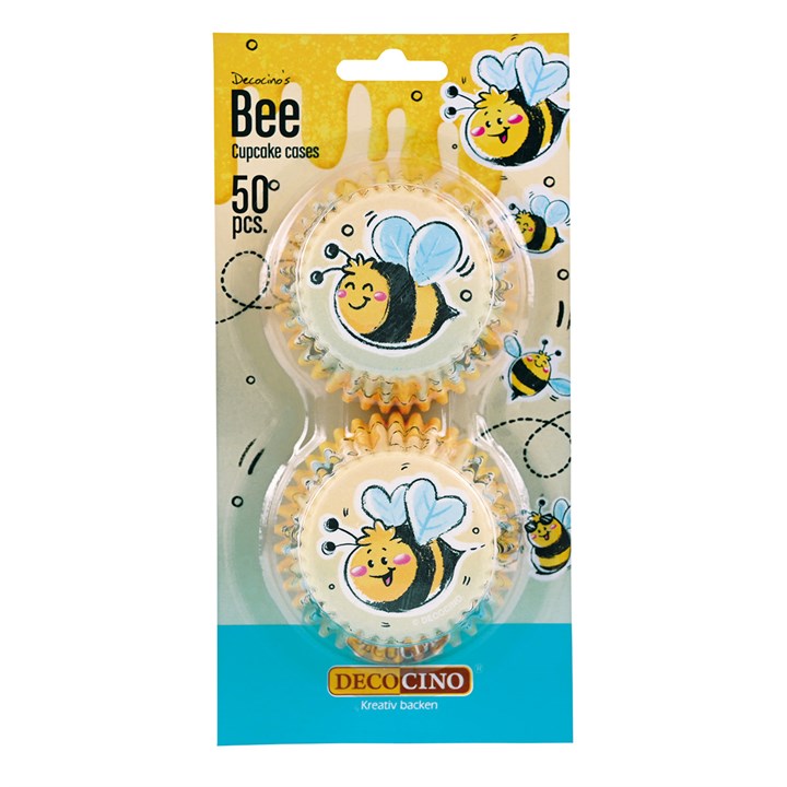 Decocino Bee Baking Cases - 50