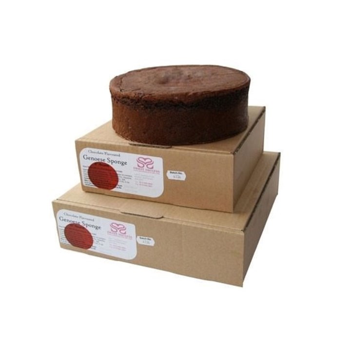 Special Price - Chocolate Genoese Sponge Cake � Round � 6�